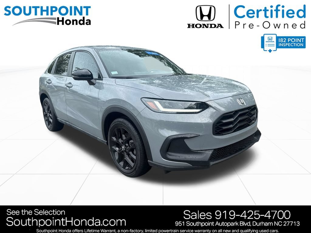 Certified 2023 Honda HR-V Sport