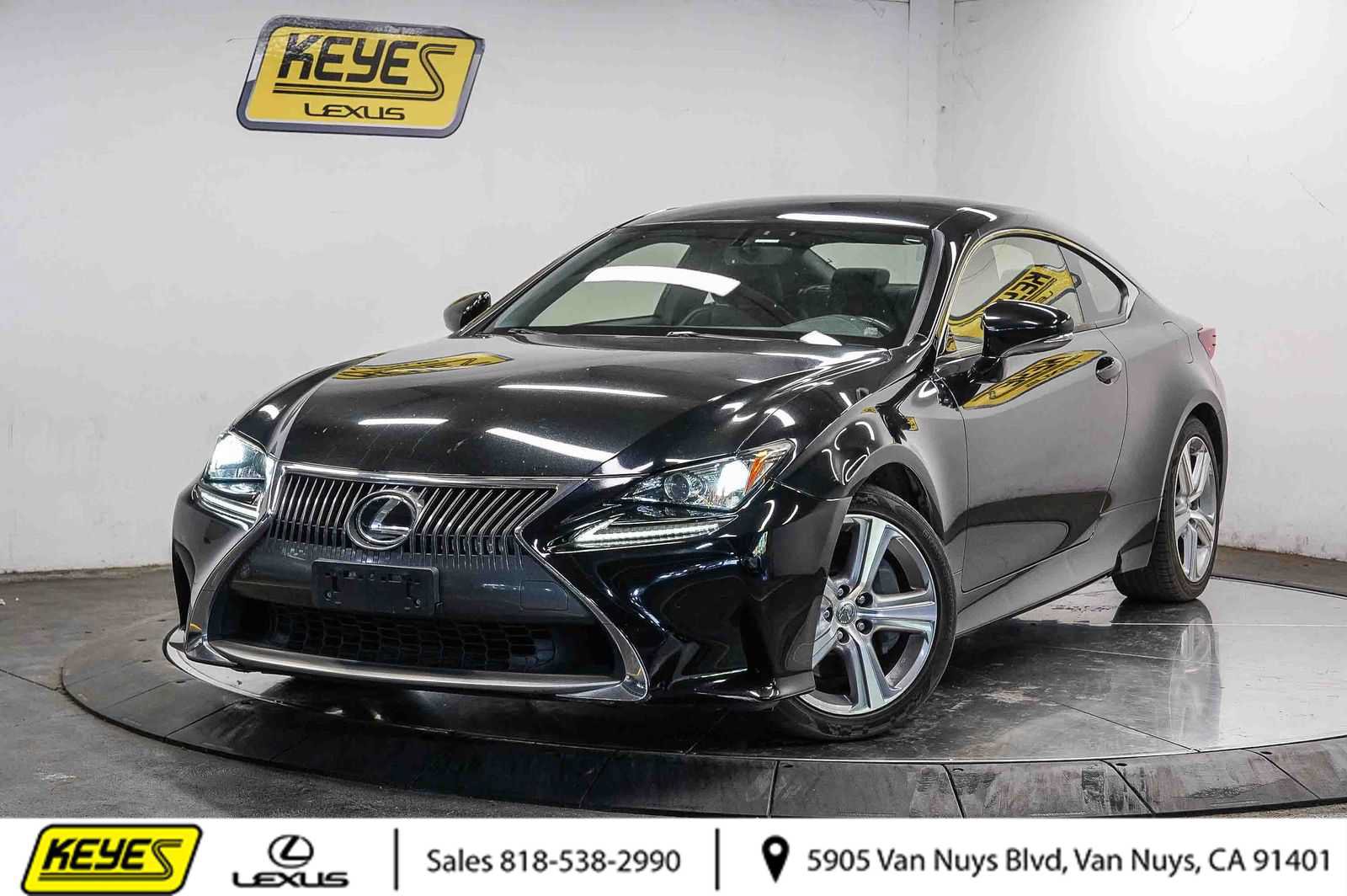 Used 2016 Lexus RC 200t w/ Premium Package RWD image 1
