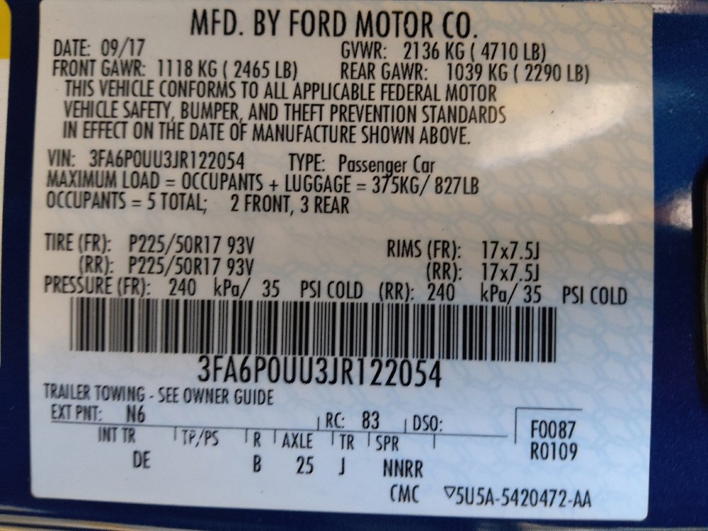 Used 2018 Ford Fusion S image 33