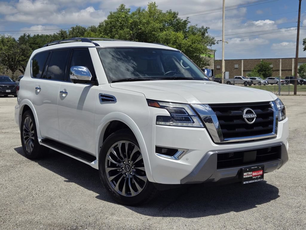 Used 2024 Nissan Armada Platinum w/ Captain's Chairs Package
