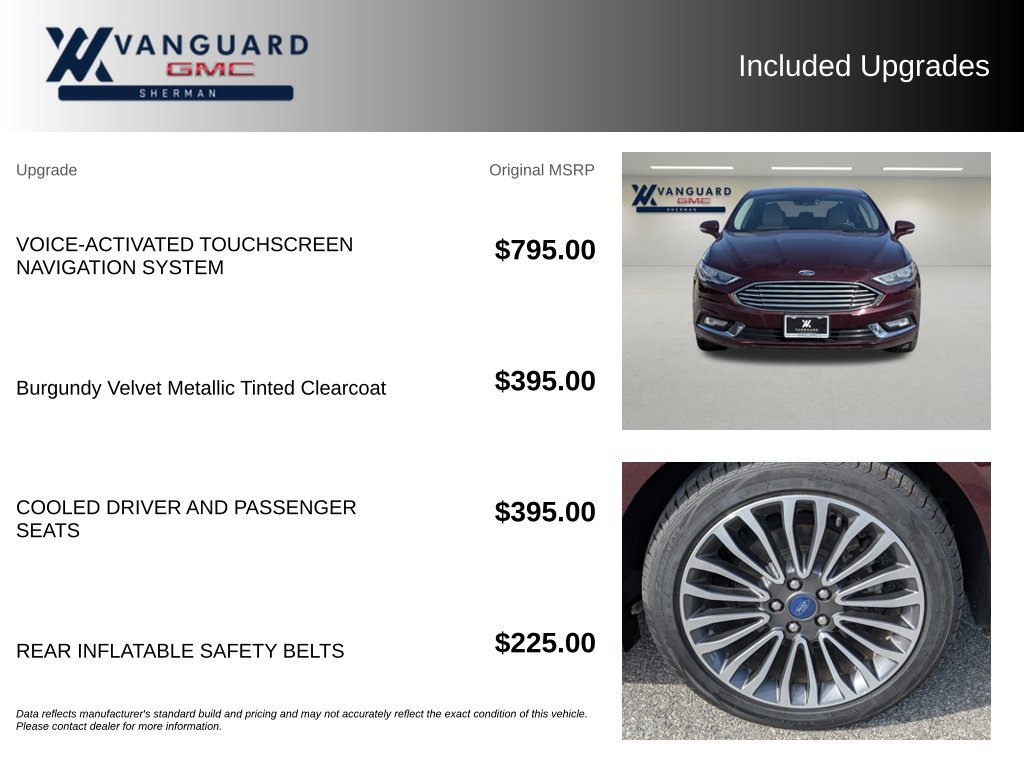 Used 2018 Ford Fusion Titanium FWD image 9