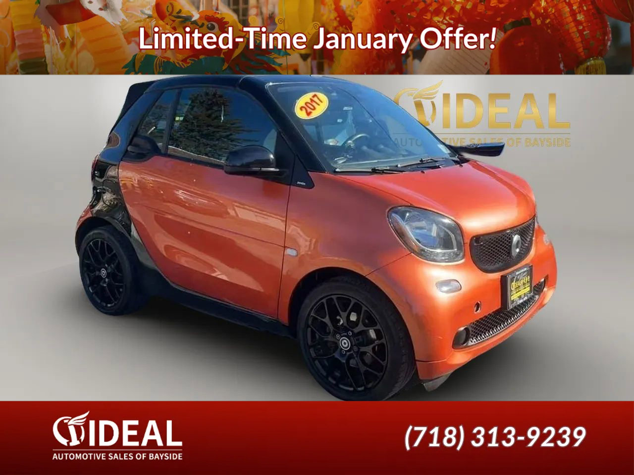 Used 2017 smart fortwo passion