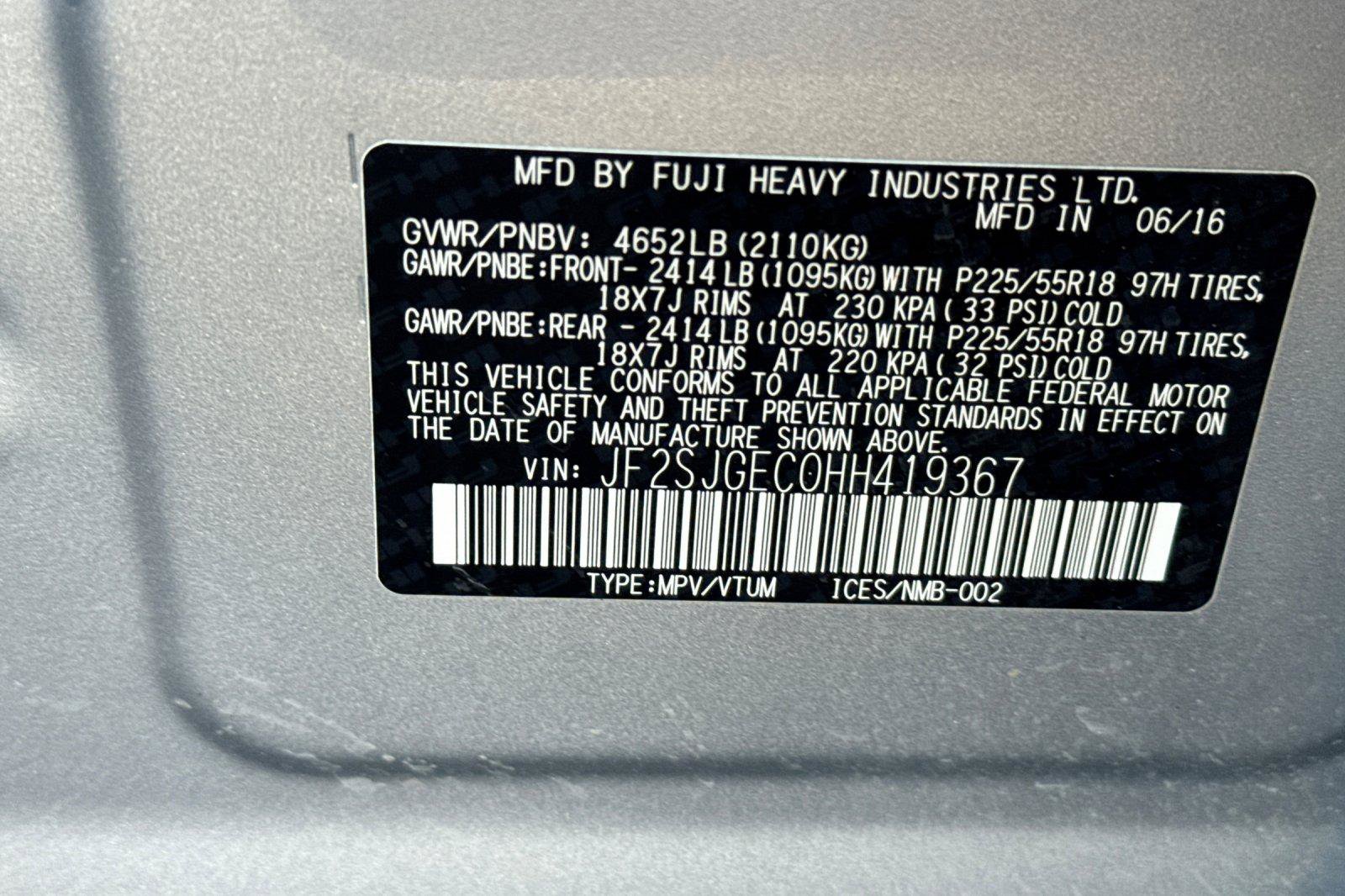 Used 2017 Subaru Forester 2.0XT Premium w/ Popular Package #2A image 31