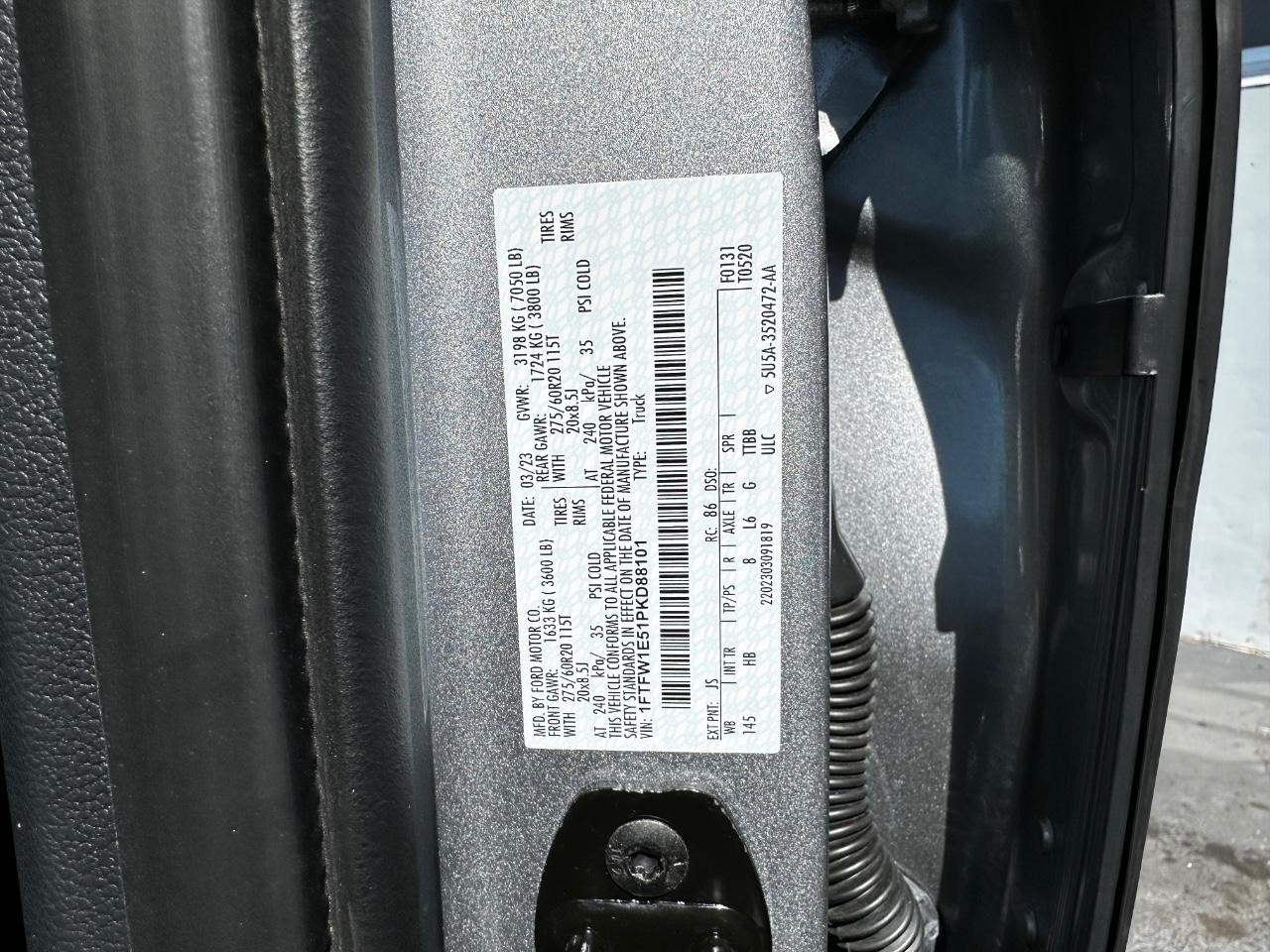 Used 2023 Ford F150 Lariat w/ Equipment Group 502A High AWD/4WD image 27