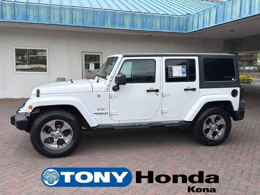 Used 2016 Jeep Wrangler Unlimited Sahara w/ Connectivity Group image 1