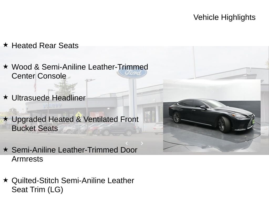 Used 2023 Lexus LS 500 AWD image 20