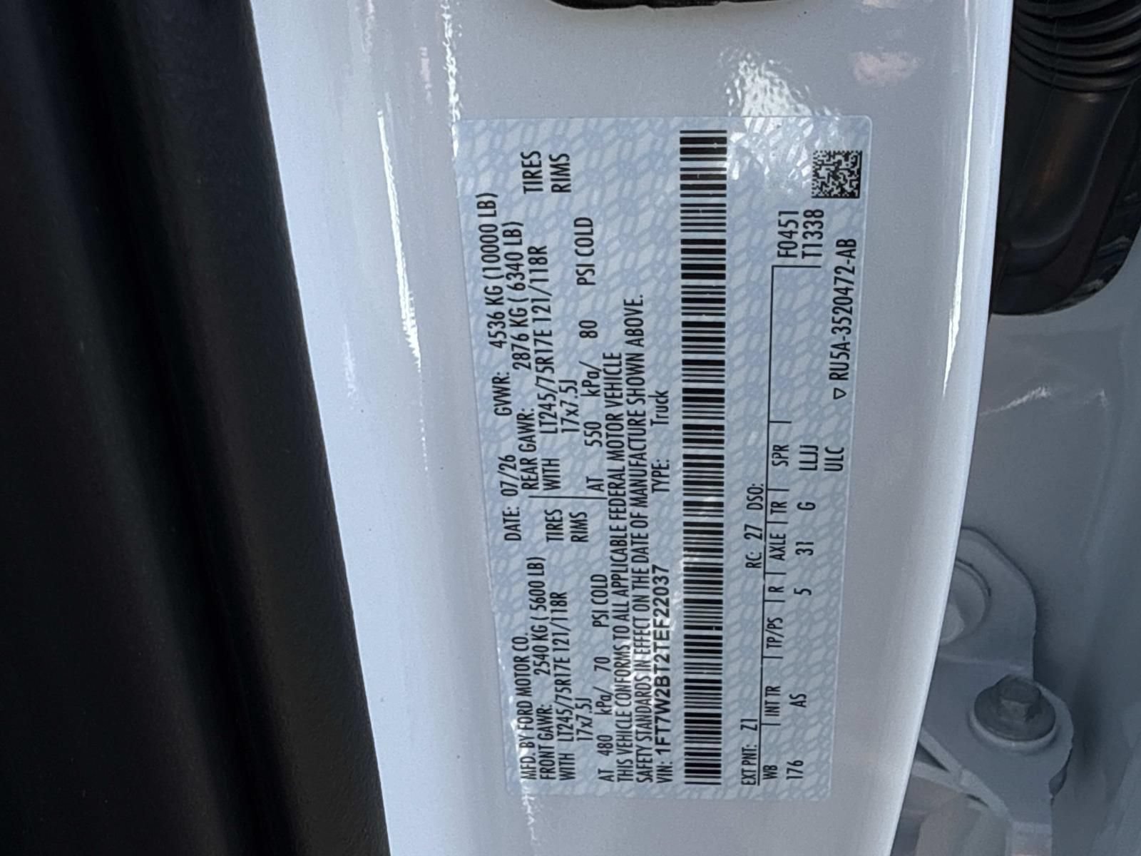 New 2026 Ford F250 XL AWD/4WD image 21