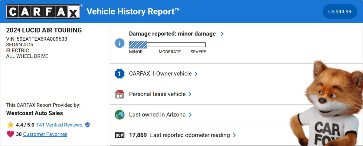 Used 2024 Lucid Air Touring image 5
