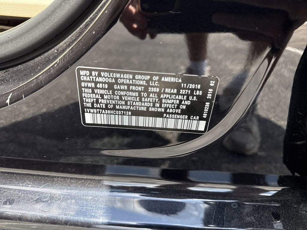 Used 2017 Volkswagen Passat 1.8T SE FWD image 28