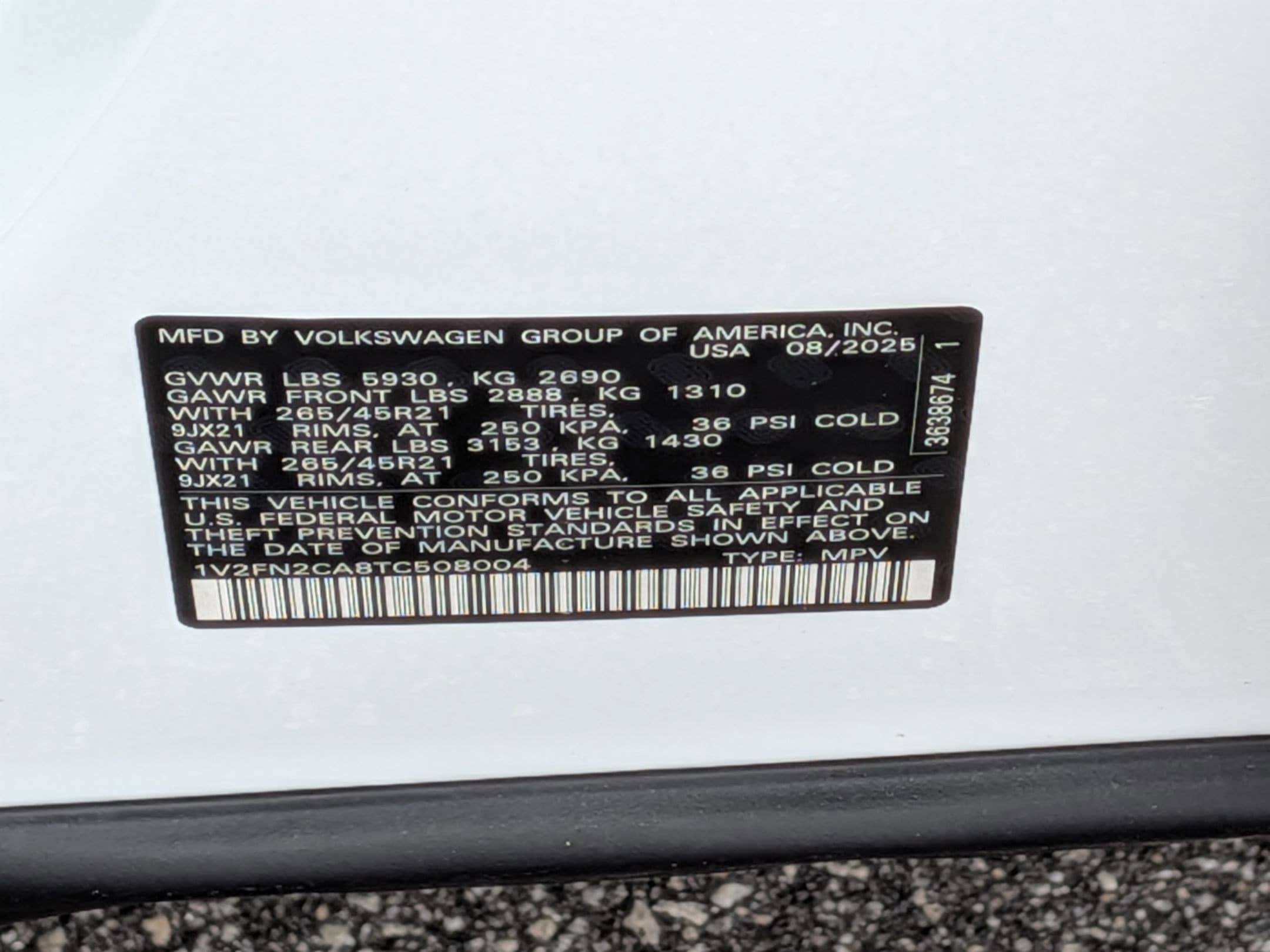 New 2026 Volkswagen Atlas SEL Premium R-Line AWD/4WD image 41