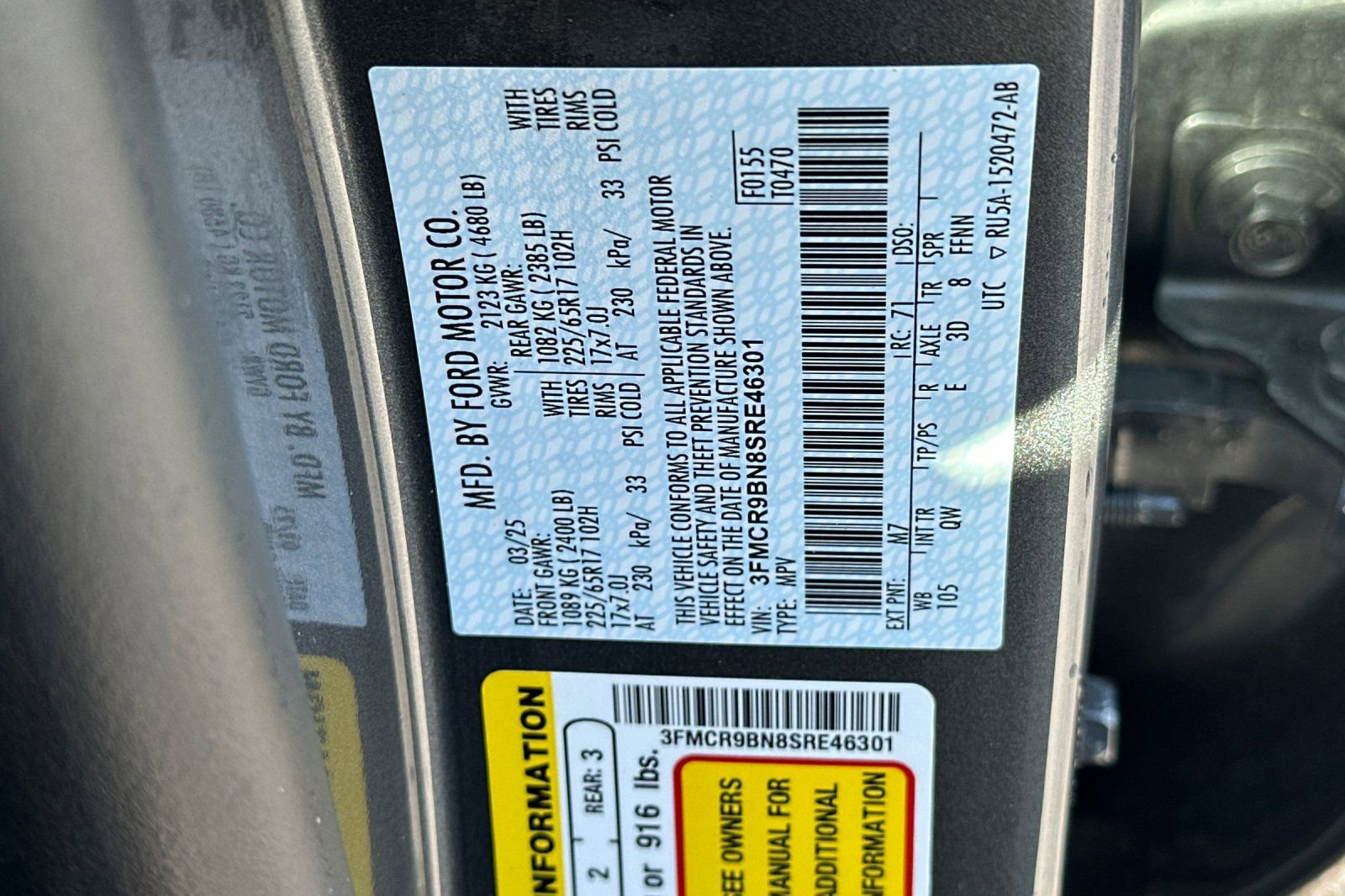 Used 2025 Ford Bronco Sport Big Bend image 31