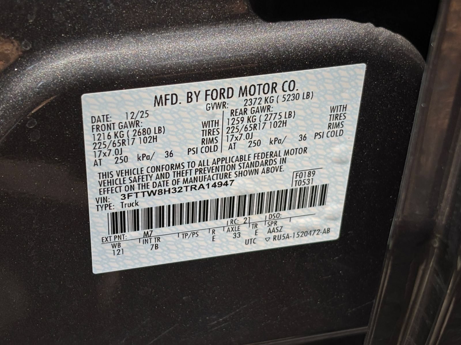 Used 2026 Ford Maverick XLT FWD image 27