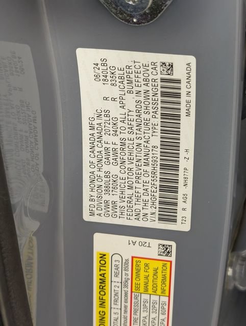 Used 2024 Honda Civic Sport image 31