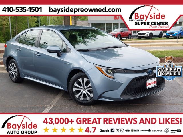 Certified 2021 Toyota Corolla LE FWD image 1