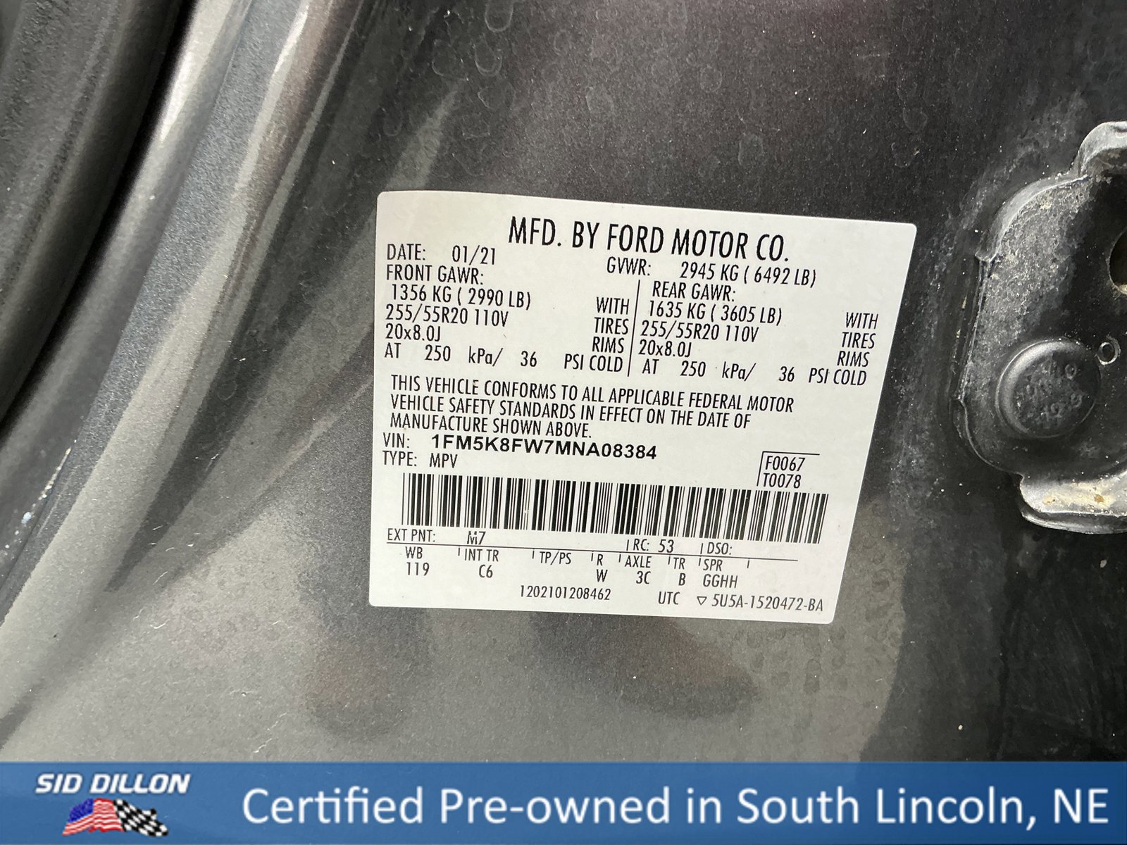 Used 2021 Ford Explorer Limited w/ Hybrid Equipment Group 310A image 15