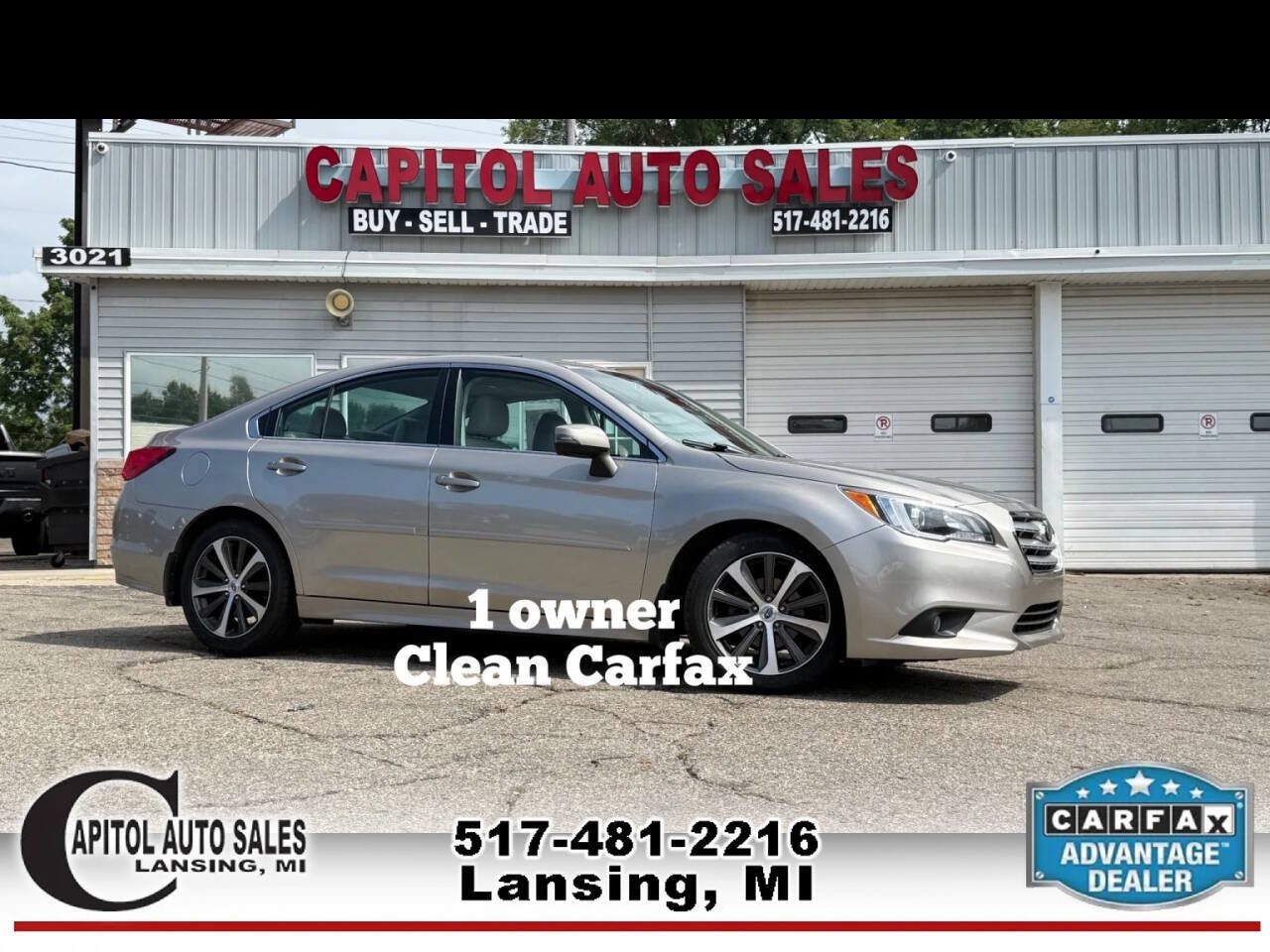 Used 2016 Subaru Legacy 2.5i Limited