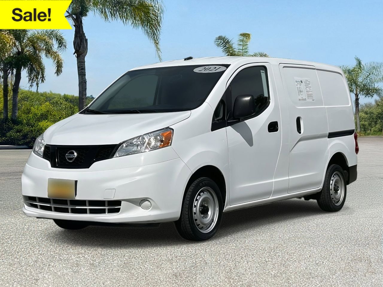 Used 2021 Nissan NV200 S w/ Back Door Glass Package FWD image 1