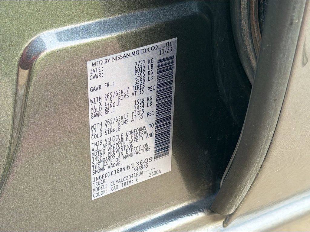 Used 2024 Nissan Frontier SV w/ SV Convenience Package RWD image 30