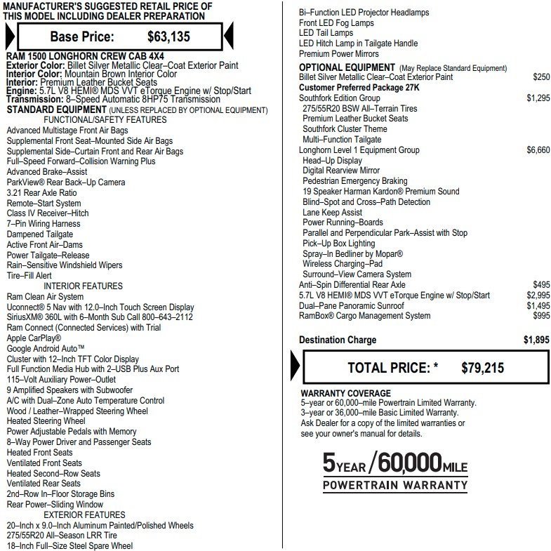 Used 2023 RAM 1500 Limited image 2