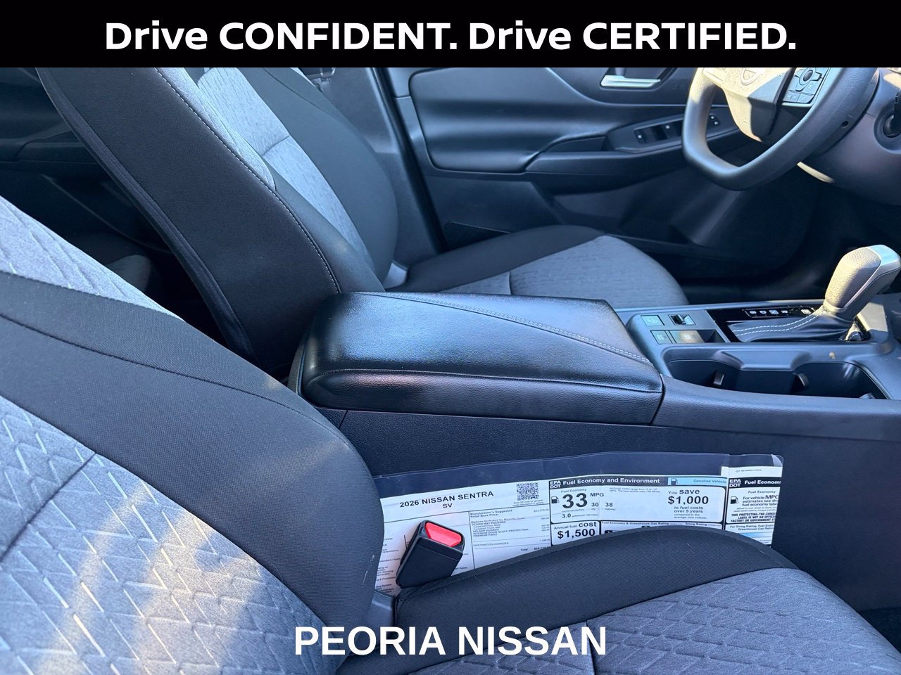 Certified 2026 Nissan Sentra SV w/ Floor Mat Package FWD image 13