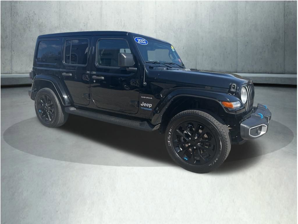 Used 2022 Jeep Wrangler Unlimited Sahara w/ Cold Weather Group AWD/4WD image 9