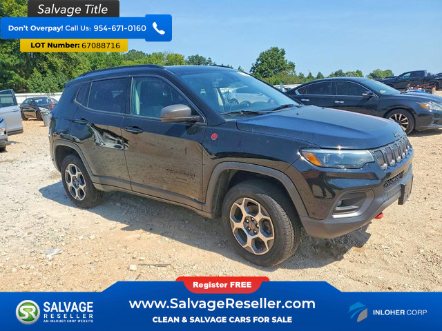 Used 2022 Jeep Compass Trailhawk w/ Trailhawk Elite Group AWD/4WD image 5