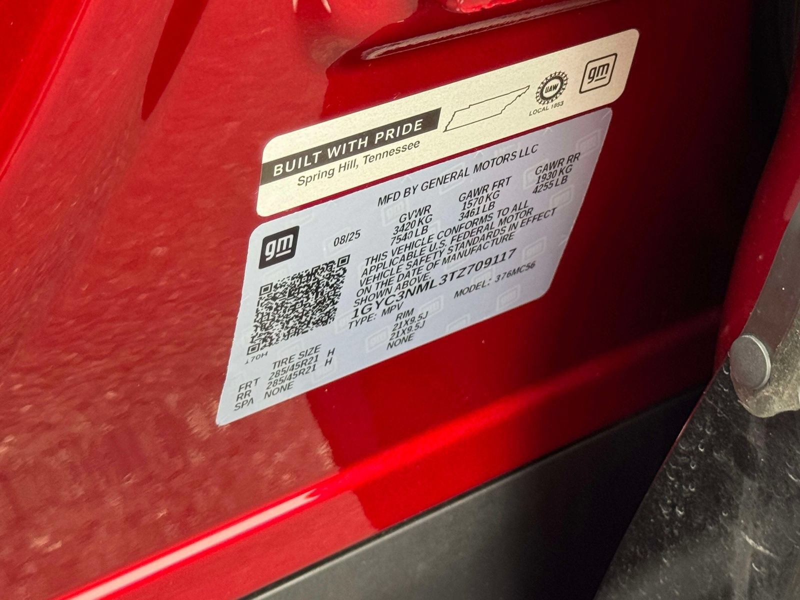 Certified 2026 Cadillac Vistiq Sport w/ LPO, Floor Liner Package AWD/4WD image 33
