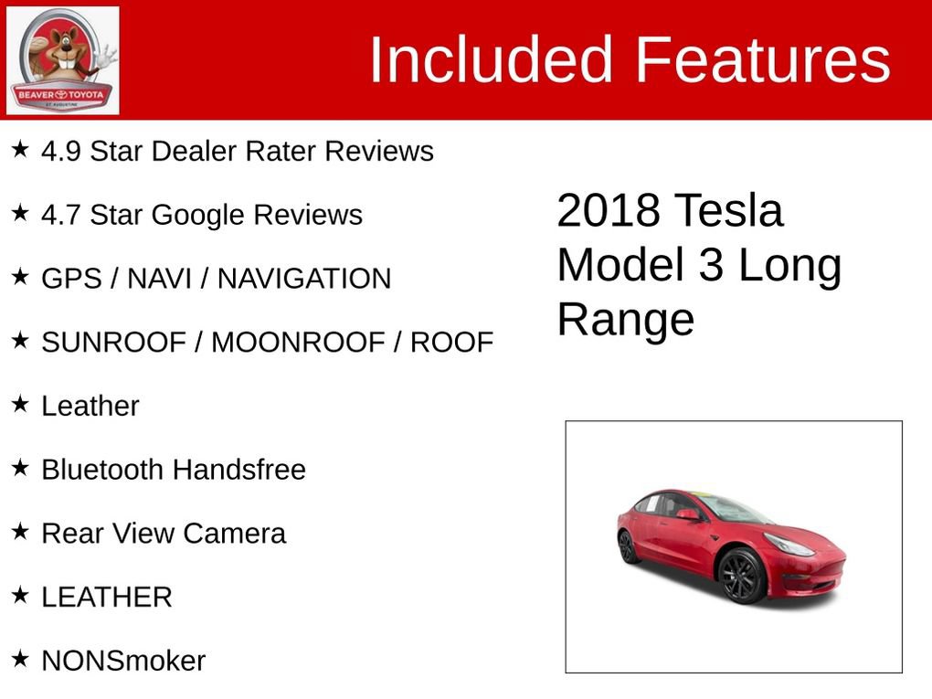 Used 2018 Tesla Model 3 Long Range RWD image 4