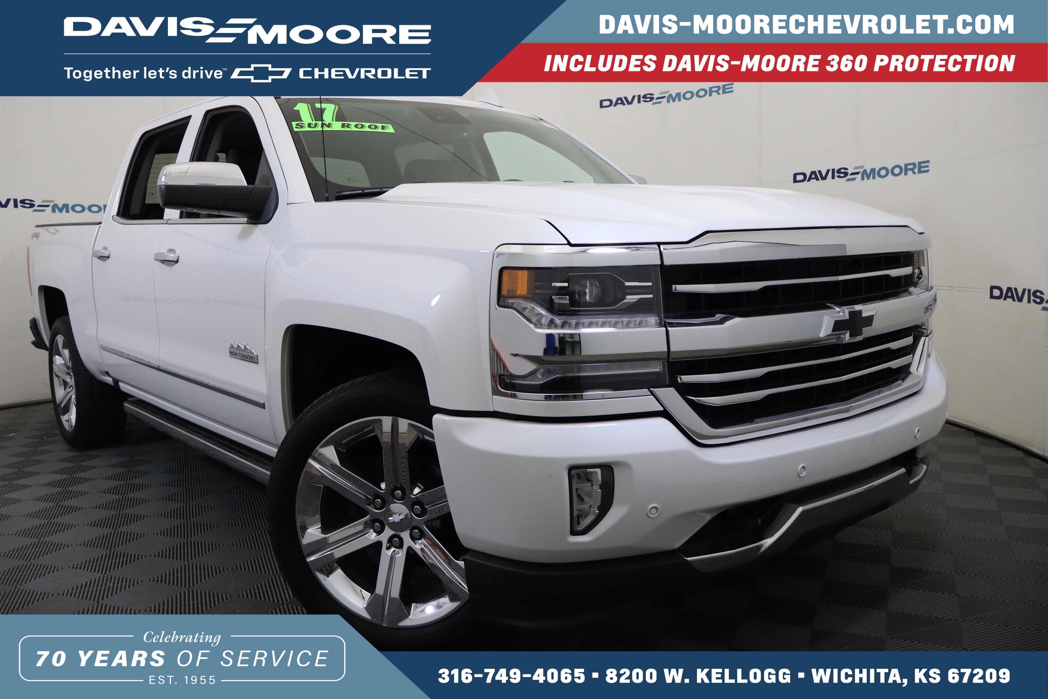 Used 2017 Chevrolet Silverado 1500 High Country