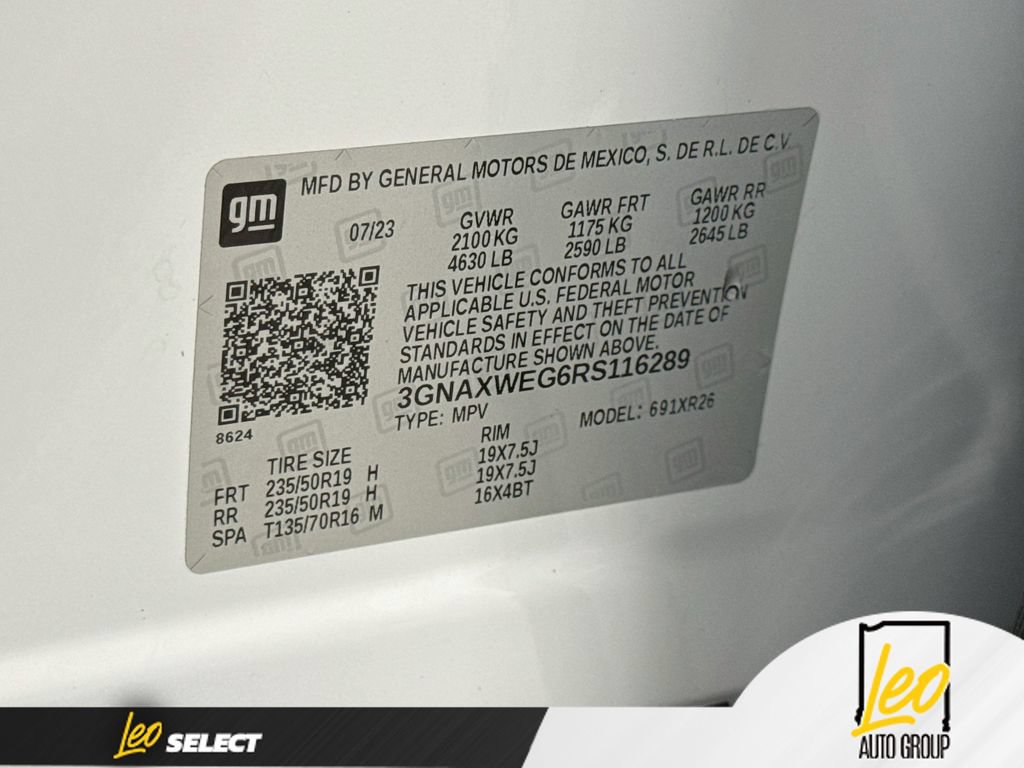 Used 2024 Chevrolet Equinox RS AWD/4WD image 33