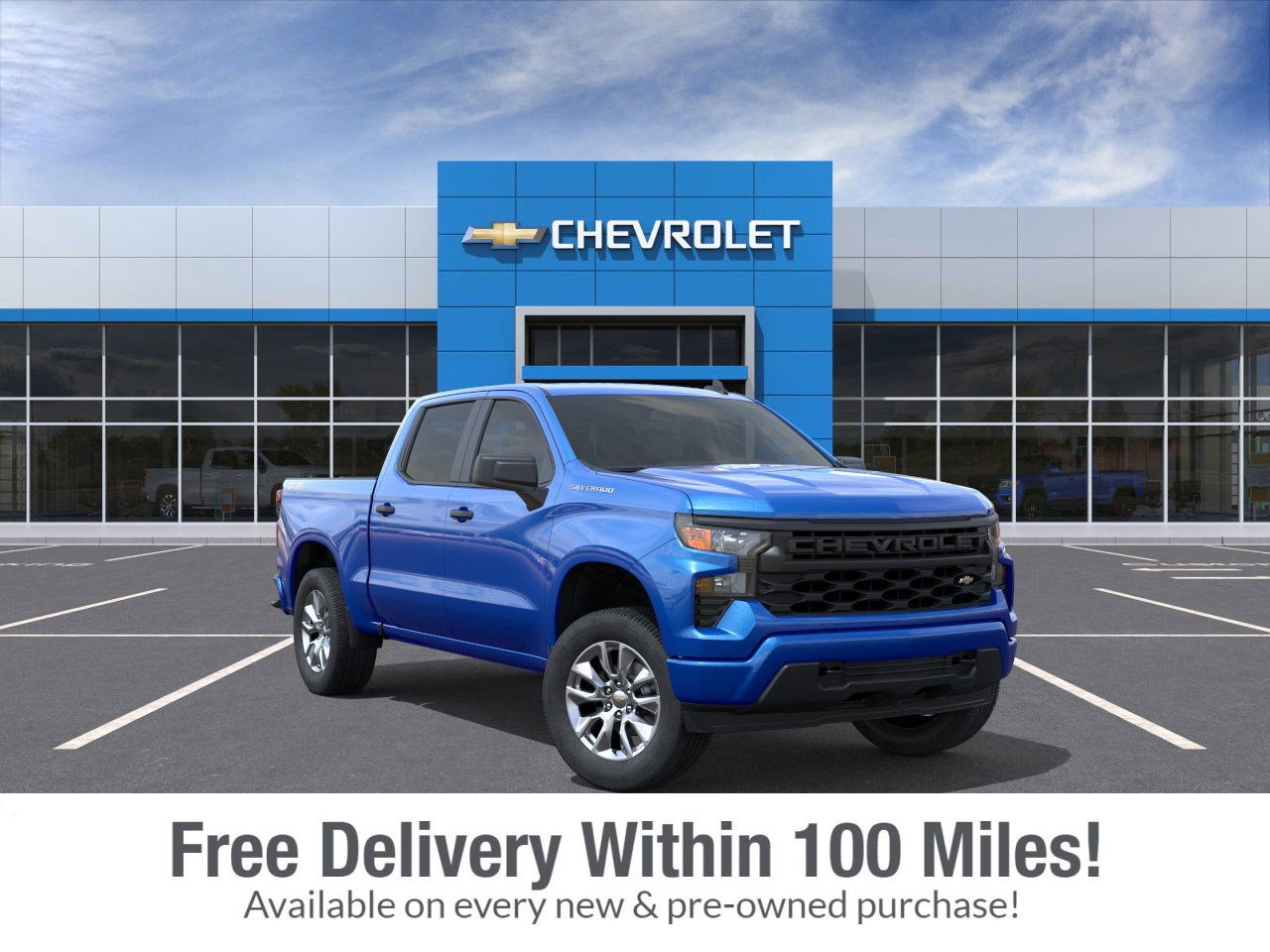 New 2026 Chevrolet Silverado 1500 Custom AWD/4WD image 1