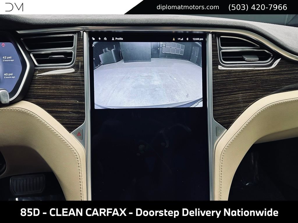Used 2015 Tesla Model S 85D AWD/4WD image 34
