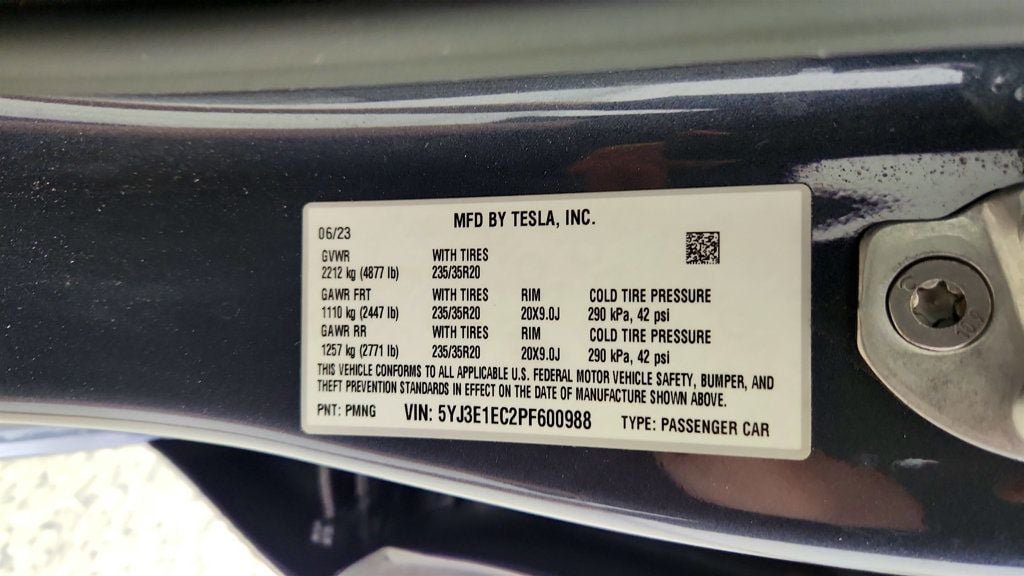 Used 2023 Tesla Model 3 Performance AWD/4WD image 23