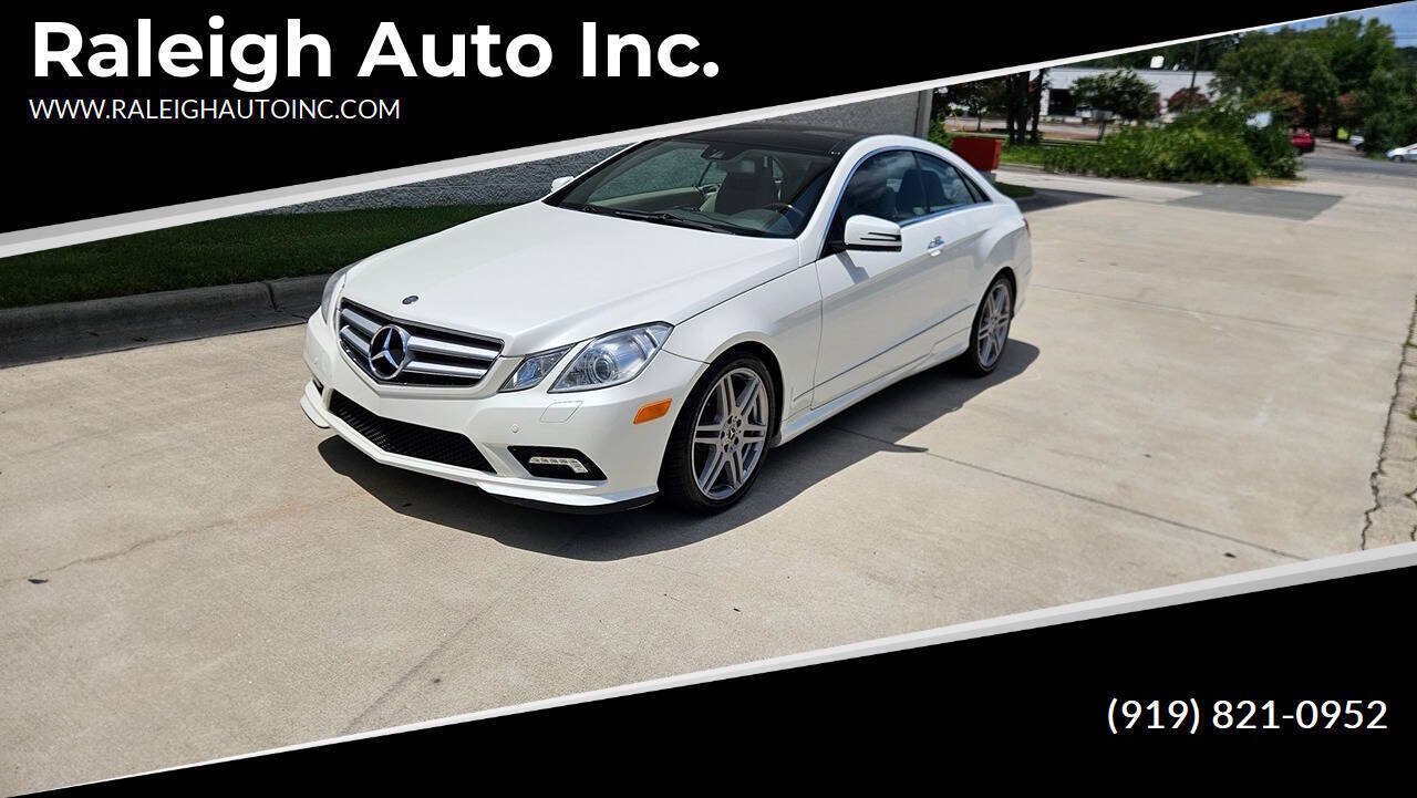 Used 2010 Mercedes-Benz E 550 Coupe image 1