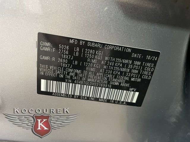 Used 2025 Subaru Outback Onyx Edition XT image 26