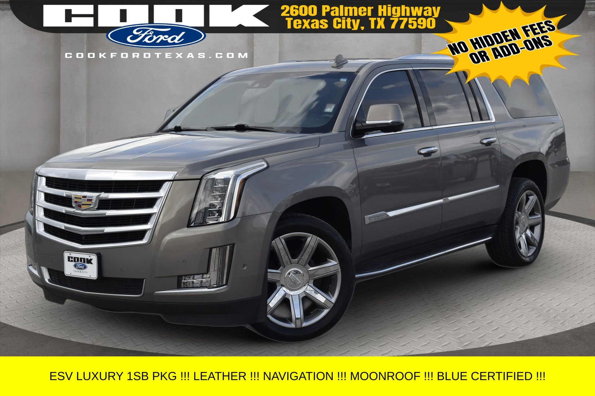Used 2019 Cadillac Escalade ESV Luxury RWD image 1