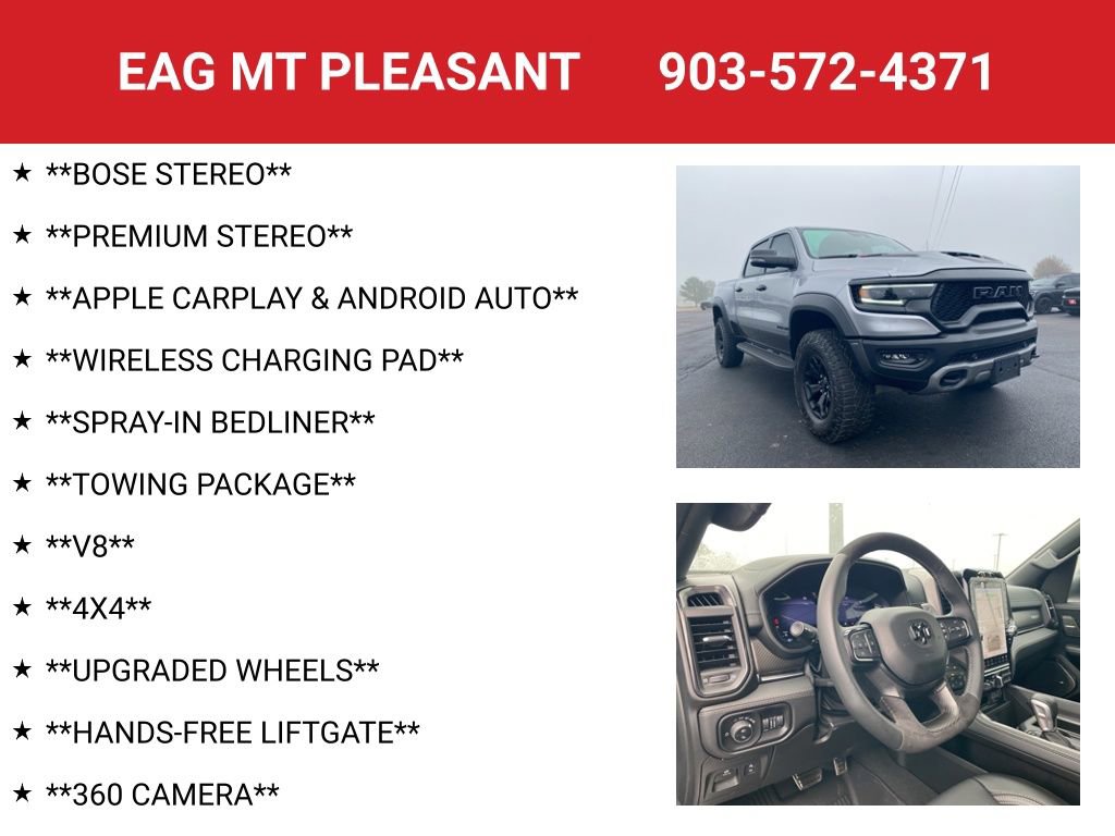 Used 2024 RAM 1500 TRX w/ TRX Level 2 Equipment Group image 8