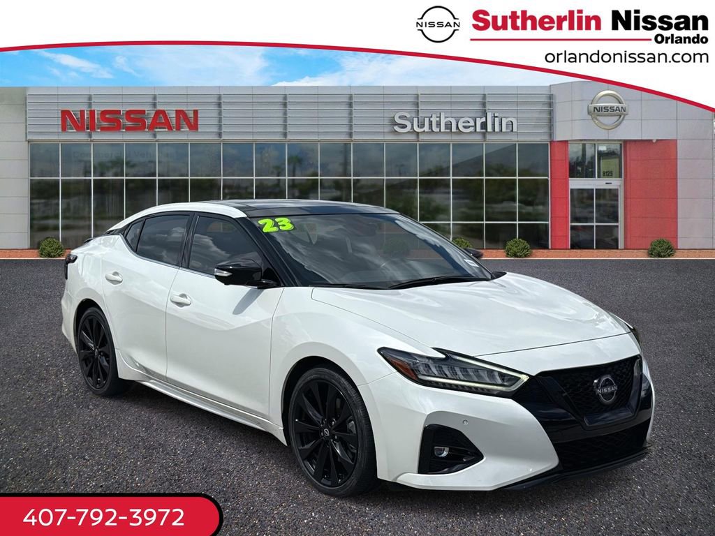 Certified 2023 Nissan Maxima SR w/ Sport Mat Group