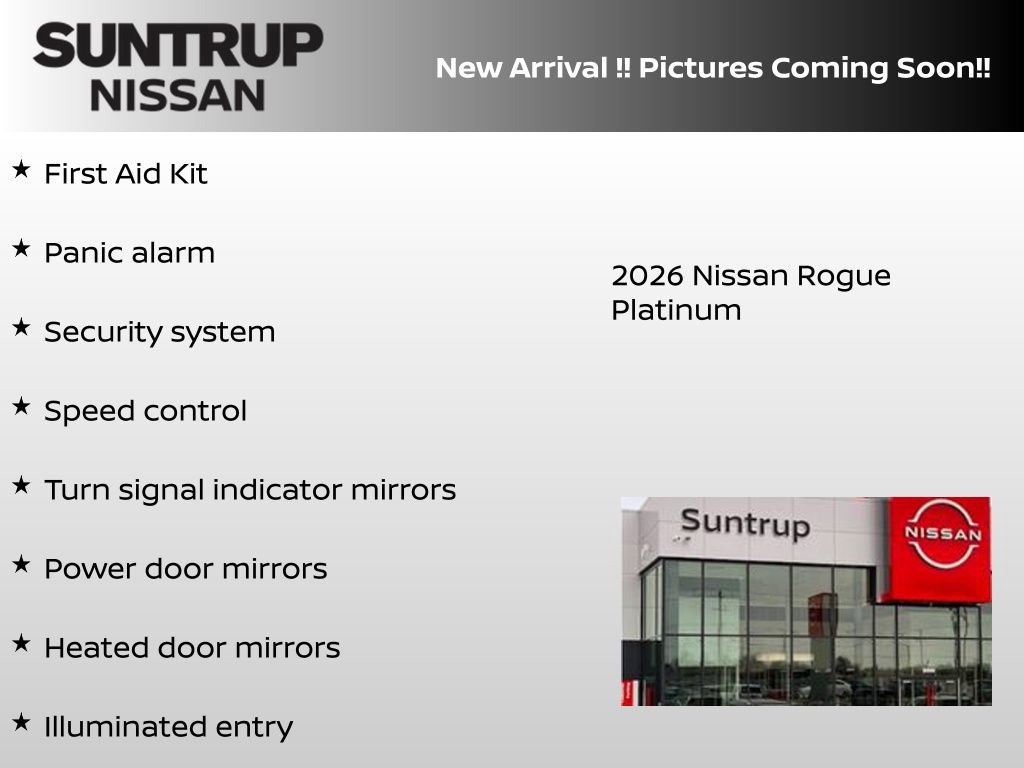 New 2026 Nissan Rogue Platinum image 7
