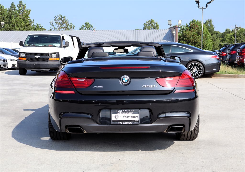Used 2014 BMW 650i xDrive Convertible AWD/4WD image 10
