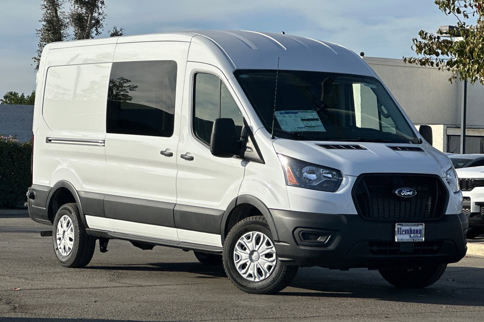 New 2024 Ford Transit 250 148 Medium Roof w/ Interior Upgrade Package