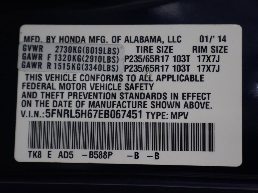 Used 2014 Honda Odyssey EX-L image 51