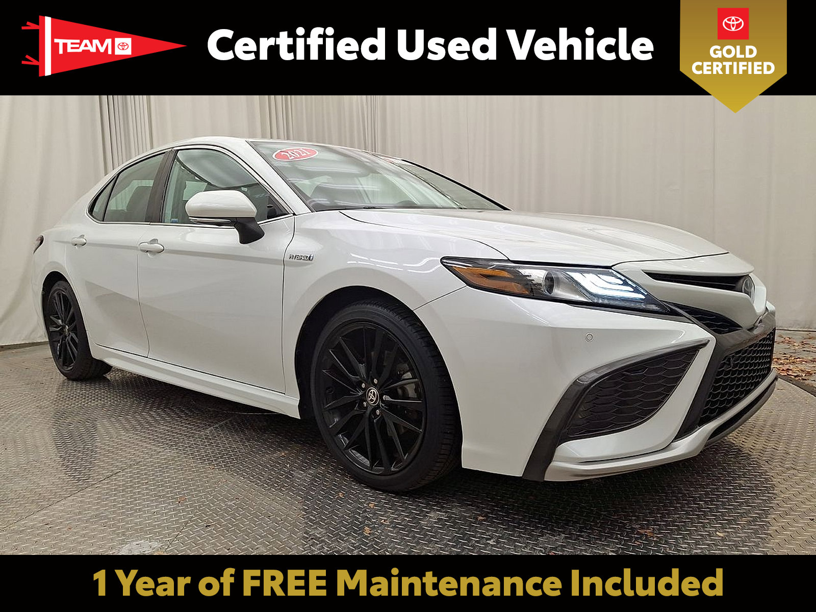 Certified 2021 Toyota Camry XSE w/ Navigation Upgrade Package