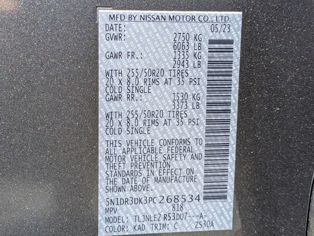 Certified 2023 Nissan Pathfinder Platinum AWD/4WD image 32