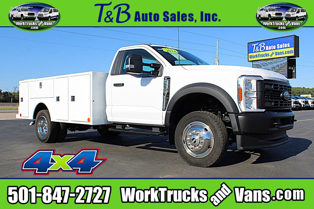 Used 2024 Ford F550 4x4 Regular Cab Super Duty image 1