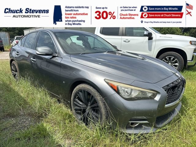 Used 2015 INFINITI Q50 Premium w/ Navigation Package RWD image 3