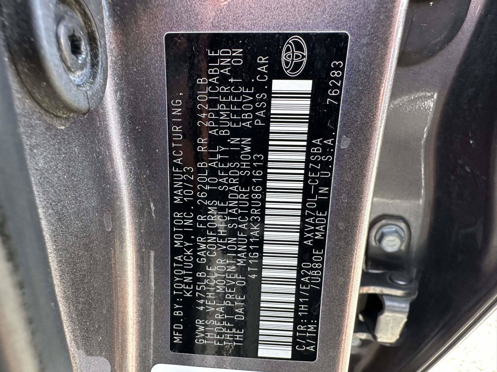 Used 2024 Toyota Camry SE FWD image 39