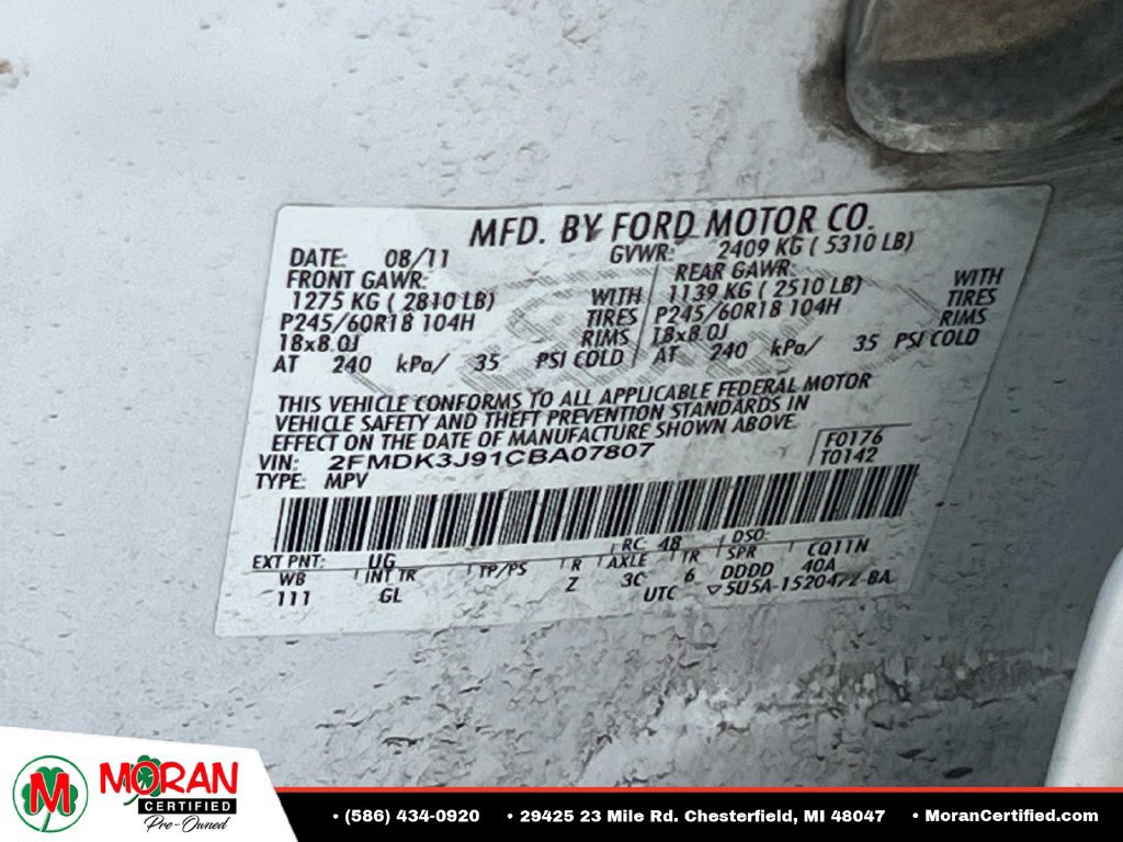 Used 2012 Ford Edge SEL FWD image 18