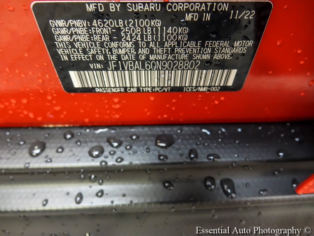 Used 2022 Subaru WRX Limited AWD/4WD image 31