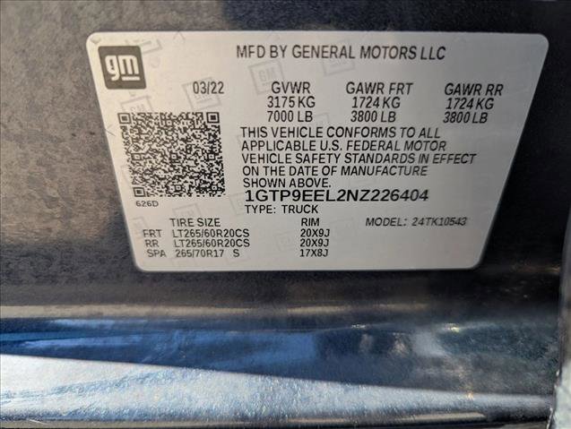 Used 2022 GMC Sierra 1500 AT4 w/ AT4 Preferred Package image 22